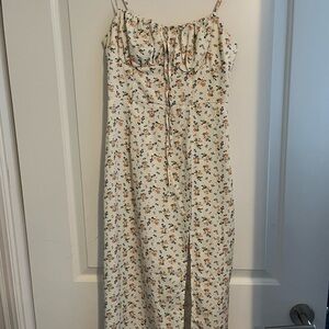 Floral Spaghetti Strap Dress